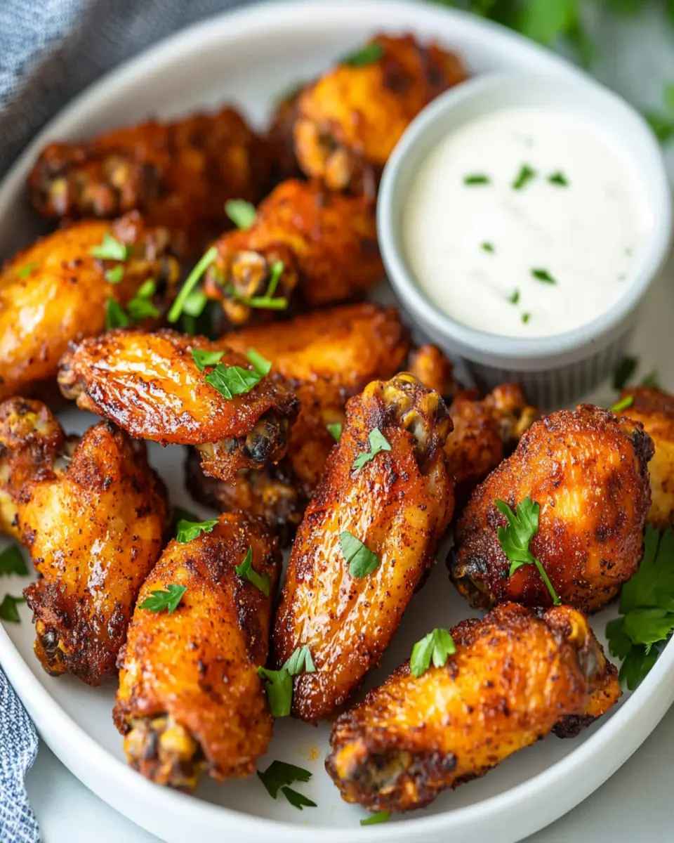 Air Fryer Chicken Wings First Image First Image