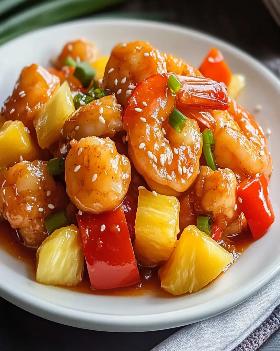 Sweet and Sour Prawns First Image First Image