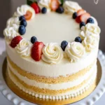 Mascarpone Cream Cake – First Image First Image