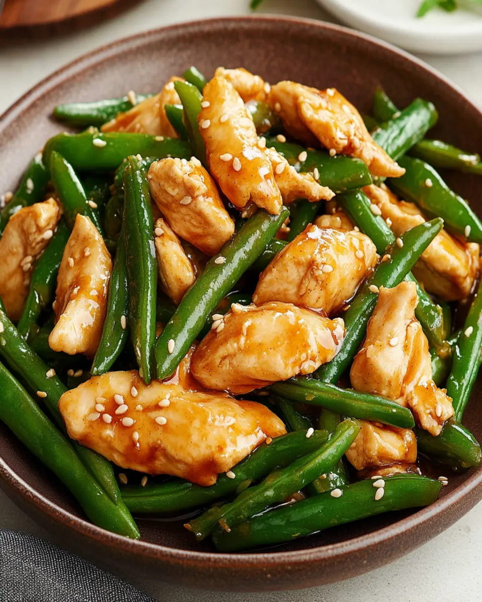 Chicken and Green Bean Stir Fry First Image First Image