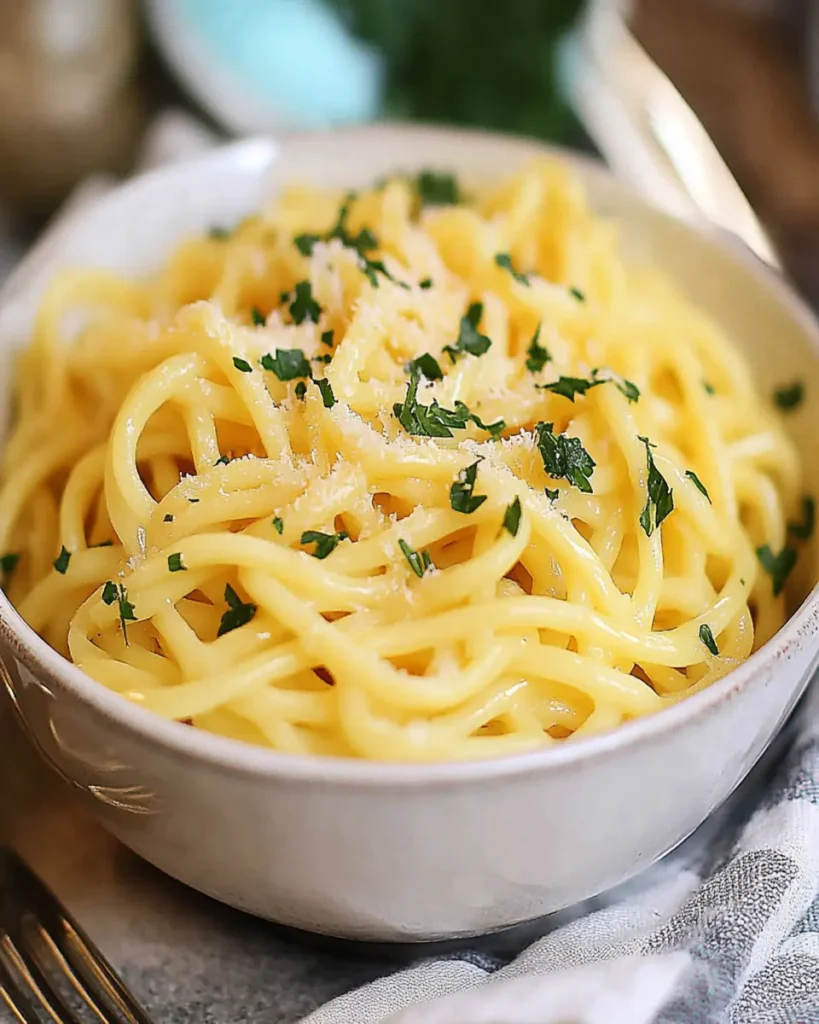 Buttered Noodles For One First Image First Image
