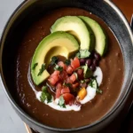 Creamy Black Bean Soup First Image First Image