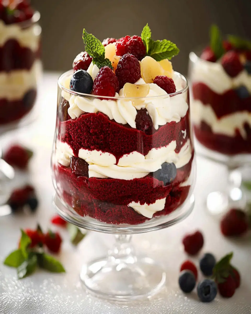 Red Velvet Trifle First Image First Image