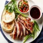 Air Fryer Crispy Duck with Pancakes First Image First Image