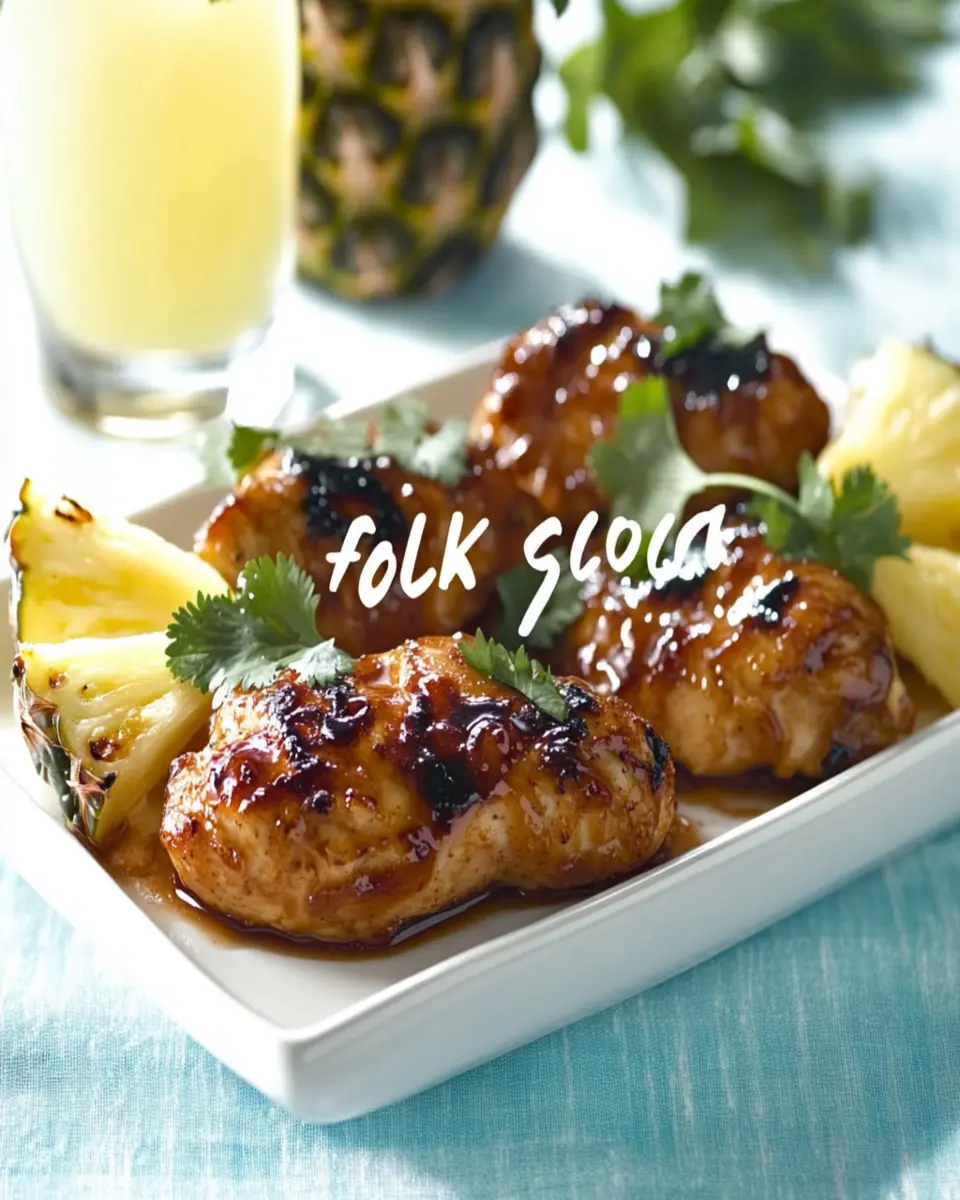 Brown Sugar Pineapple Chicken: A Tropical Flavor Adventure First Image First Image