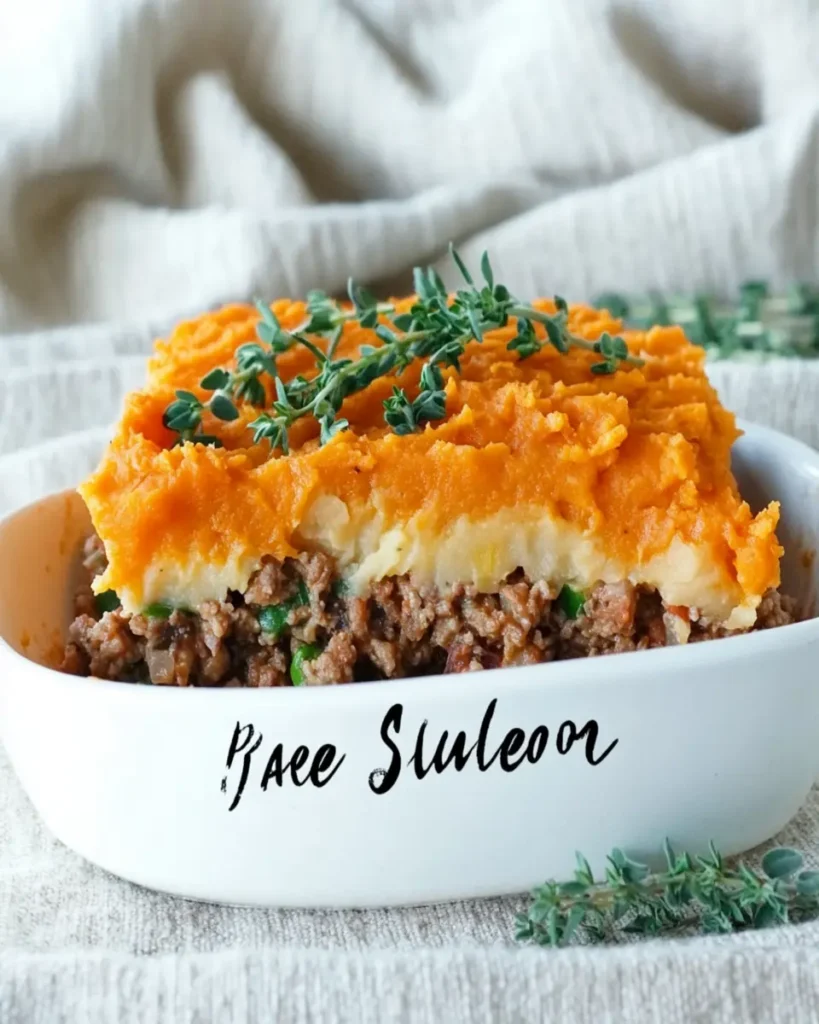 Amazing Paleo Sweet Potato Shepherd’s Pie That's Crazy Good First Image First Image
