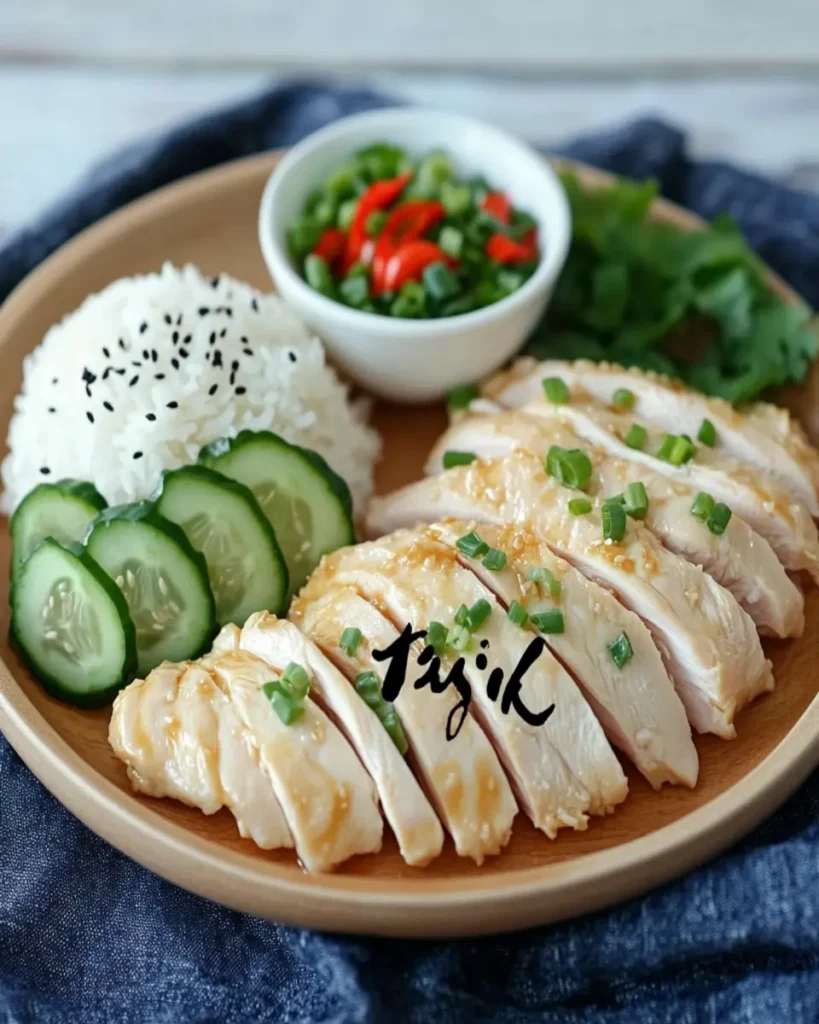 Savory Hainanese Chicken: Your New Family Favorite Dish First Image First Image