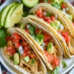 Slow Cooker Ranch Chicken Tacos First Image First Image