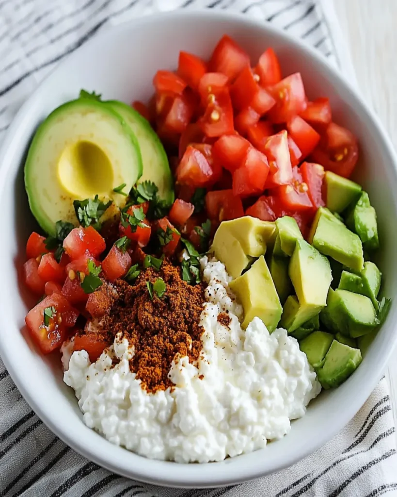 Cottage Cheese Taco Bowl (Low-Carb) First Image First Image