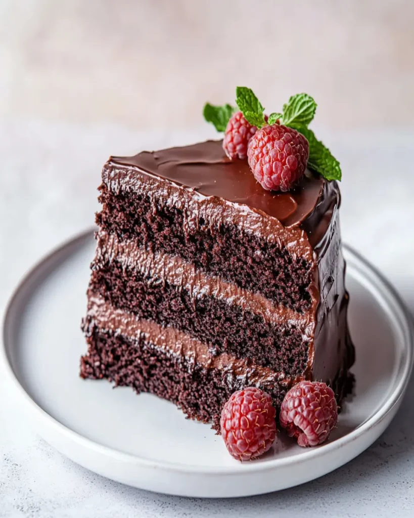 Healthy Chocolate Cake First Image First Image
